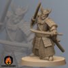 Kyoushuneko Samurai Miniature Ronin Hero Samurai 3D printed Mini Miniature