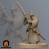 Kyoushuneko Samurai Miniature Kensai Ronin Sword Master Samurai 3D printed Mini Miniature