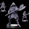 Kyoushuneko Samurai Miniature Hatamono Daimyo Guard - Masakari