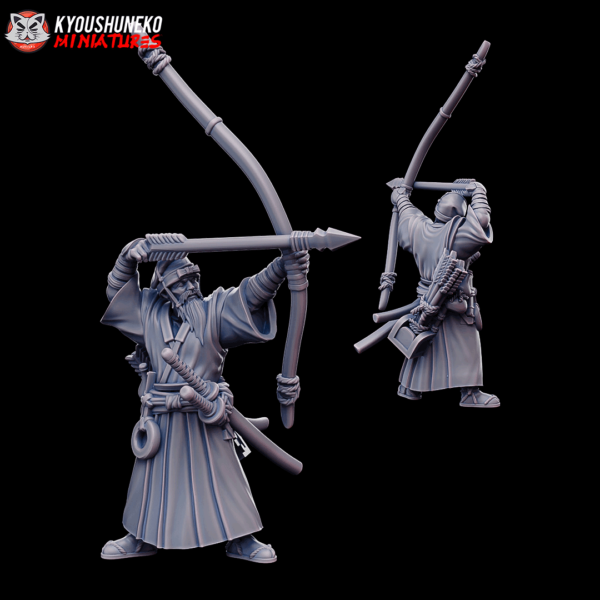 Kyoushuneko Samurai Miniature Kensai Ronin Bow Master