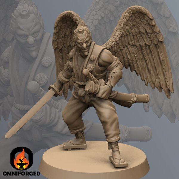 Kyoushuneko Mizuchi Samurai Tengu Warrior