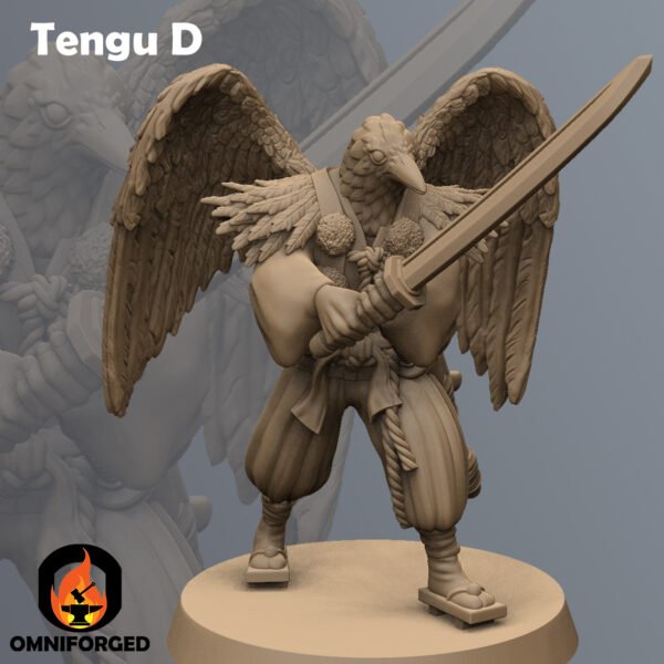 Kyoushuneko Mizuchi Samurai Tengu Warrior