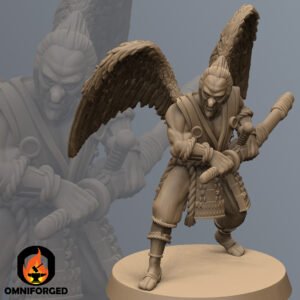 Kyoushuneko Mizuchi Samurai Tengu Warrior