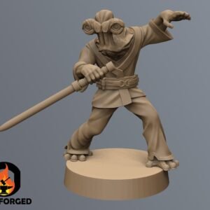 Mystical Hammerhead Warrior | Black Remnant | Tabletop Gaming | 3D Printed Miniature