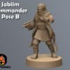 Jabiim Commander | Black Remnant | Tabletop Gaming | 3D Printed Miniature