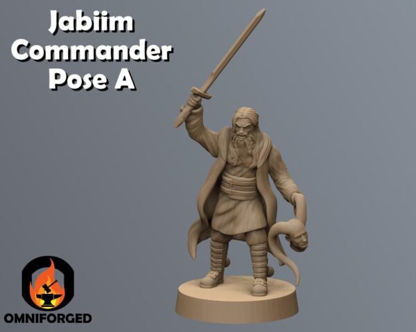 Jabiim Commander | Black Remnant | Tabletop Gaming | 3D Printed Miniature