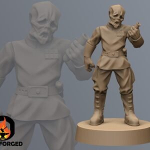 Butcher of the New Emperor | Black Remnant | Tabletop Gaming | 3D Printed Miniature