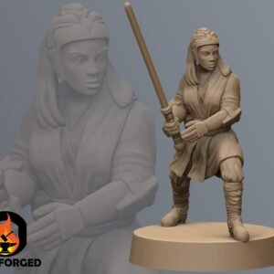 Mystical mobile Recon Warrior | Black Remnant | Tabletop Gaming | 3D Printed Miniature