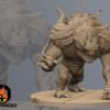 Giant Space Ghoul | Black Remnant | Tabletop Gaming | 3D Printed Miniature