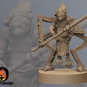 Mystical Fallen Warrior | Black Remnant | Tabletop Gaming | 3D Printed Miniature