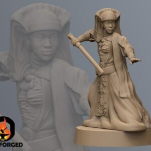 Mystical Elite Corps Warrior | Black Remnant | Tabletop Gaming | 3D Printed Miniature