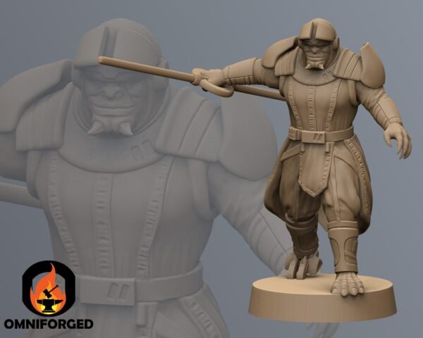 Authority Executioner 9 | Black Remnant | Tabletop Gaming | 3D Printed Miniature