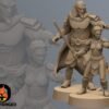 Mother and Father of Space Ghouls | Black Remnant | Tabletop Gaming | 3D Printed Miniature