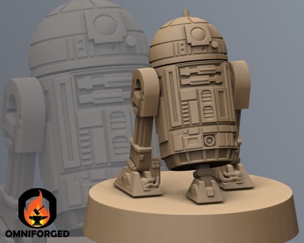 Dependable Droid | Anvilrage Studios | 3D Printed Figure