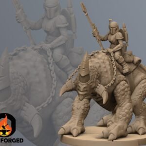 Reek Rider | Anvilrage Studios | Legion Scale | 3D Printed Figure