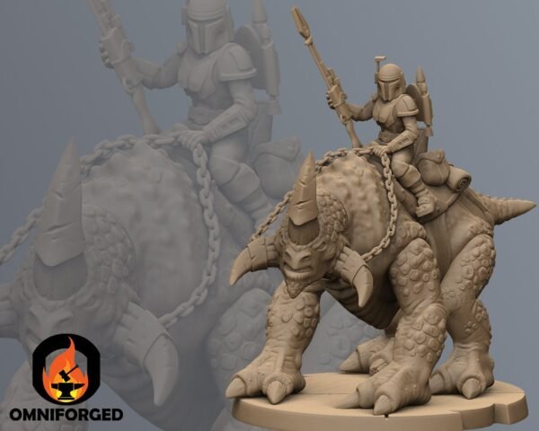 Reek Rider | Anvilrage Studios | Legion Scale | 3D Printed Figure