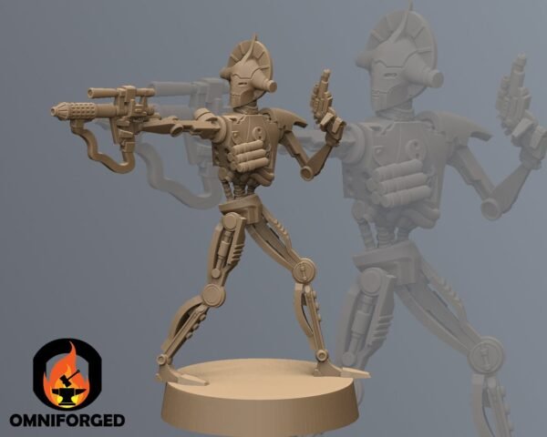 Droid Bounty Hunter | SW Legion | Black Remnant | Tabletop Gaming | 3D Printed Miniature