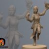 Fallen Nightsister | Black Remnant | Tabletop Gaming | 3D Printed Miniature