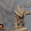 Mountain Spike Monster | Black Remnant | Tabletop Gaming | 3D Printed Miniature