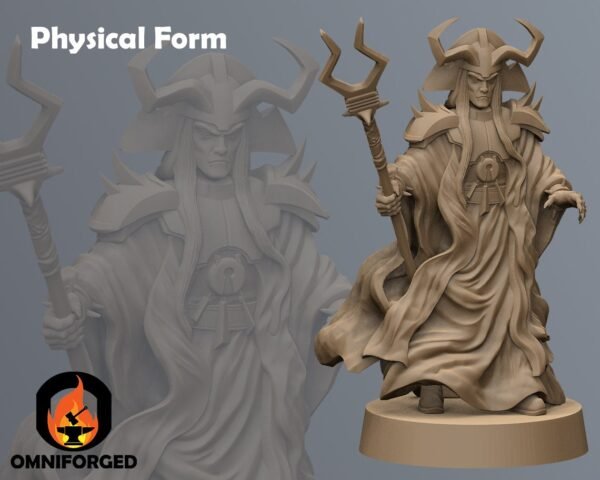 Lord Marka | Black Remnant | Tabletop Gaming | 3D Printed Miniature