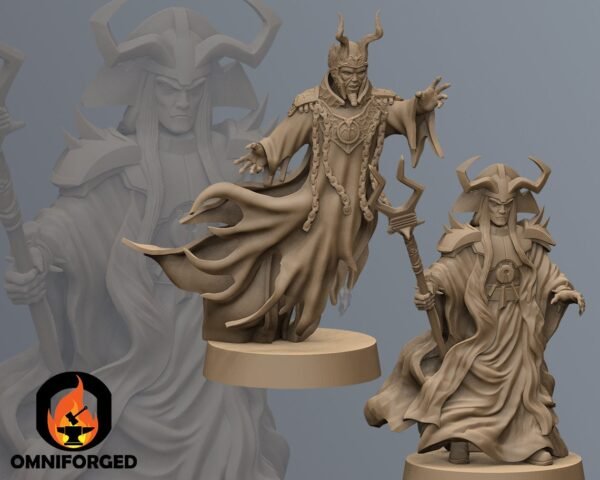 Lord Marka | Black Remnant | Tabletop Gaming | 3D Printed Miniature