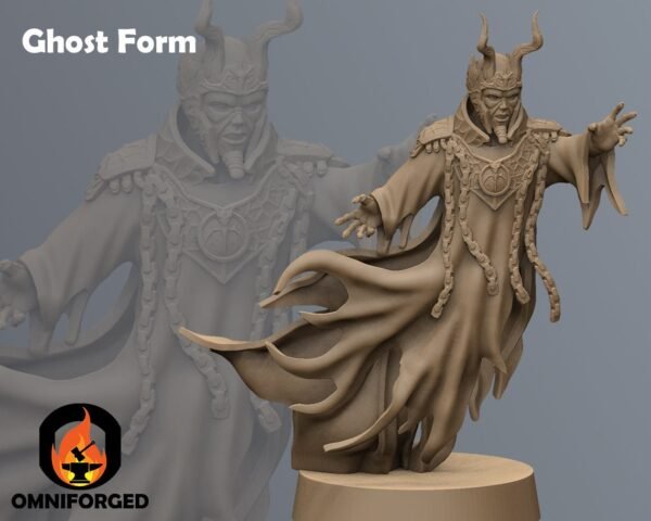 Lord Marka | Black Remnant | Tabletop Gaming | 3D Printed Miniature