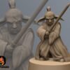 Mystical Gnome Warrior | Black Remnant | Tabletop Gaming | 3D Printed Miniature