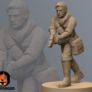 New Epic Pilot | Black Remnant | Tabletop Gaming | 3D Printed Miniature