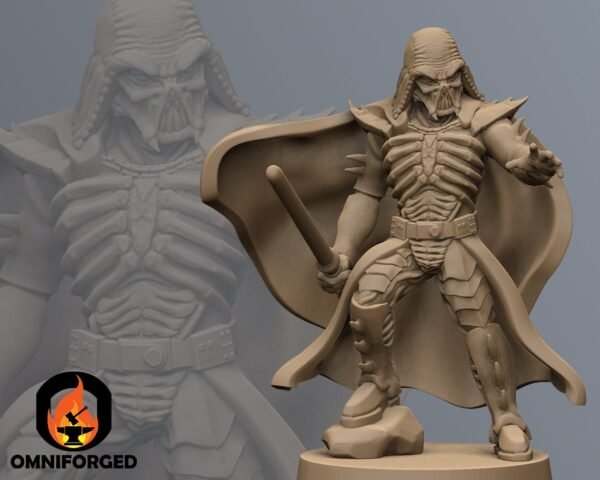 Dark Lord Horror | Black Remnant | Tabletop Gaming | 3D Printed Miniature