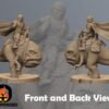 Mercenary Hero Rider | Anvilrage Studios | 3D Printed Figure