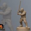 Leejo Dinbo | Black Remnant | Tabletop Gaming | 3D Printed Miniature