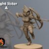 Night Sisters | Anvilrage Studios | Legion Scale | 3D Printed Figure