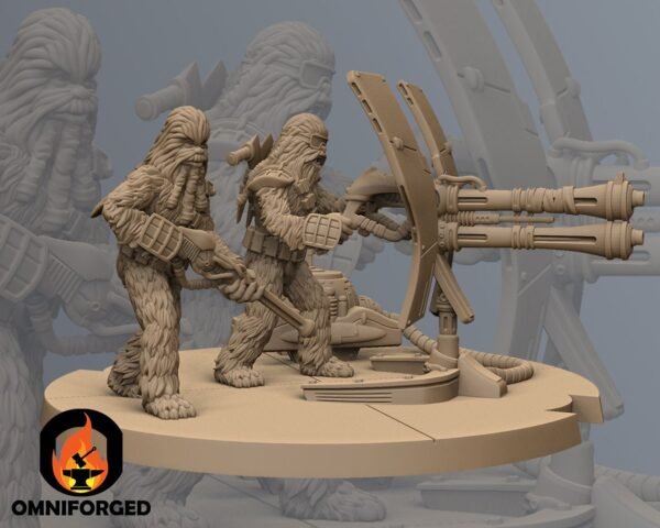 Sharpshooter Big Gun | Anvilrage Studios | Legion Scale | 3D Printed Figure