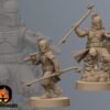 Daimyo Staffmaster | Anvilrage Studios | 3D Printed Figure