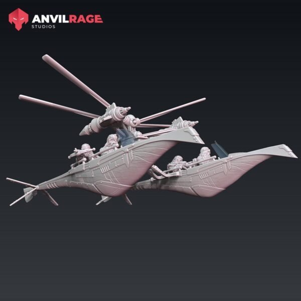 Skytree Catamaran | Anvilrage Studios | Legion Scale | 3D Printed Figure