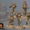 Mercenary Girls | Anvilrage Studios | Legion Scale | 3D Printed Figure