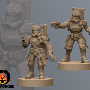 Nomad | Anvilrage Studios | Legion Scale | 3D Printed Figure