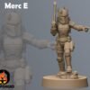 Mercenary Girls | Anvilrage Studios | Legion Scale | 3D Printed Figure