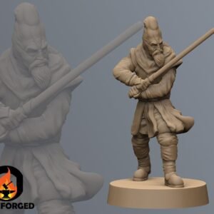 Mystical Galactic Warrior | Black Remnant | Tabletop Gaming | 3D Printed Miniature