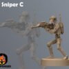 Clanker Snipers | Anvilrage Studios | Legion Scale | 3D Printed Figure