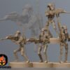 Clanker Snipers | Anvilrage Studios | Legion Scale | 3D Printed Figure