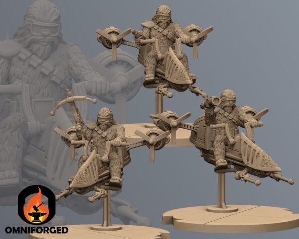 Forest Ramblers | Anvilrage Studios | Legion Scale | 3D Printed Figure