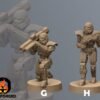 Terror Troopers | Anvilrage Studios | Legion Scale | 3D Printed Figure