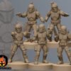 Old-Way Mercs Dual Wield | Anvilrage Studios | Legion Scale | 3D Printed Figure