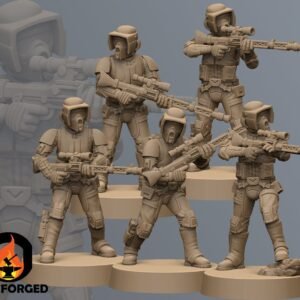 Scout Snipers | Anvilrage Studios | Legion Scale | 3D Printed Figure