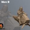 Mercenary Swoop Bikes | Anvilrage Studios | Legion Scale | 3D Printed Figure