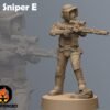 Scout Snipers | Anvilrage Studios | Legion Scale | 3D Printed Figure