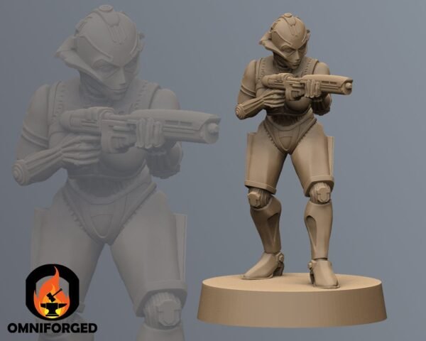 Droid Scorpion | Black Remnant | Tabletop Gaming | 3D Printed Miniature