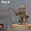 Mercenary Frog | Anvilrage Studios | 3D Printed Figure