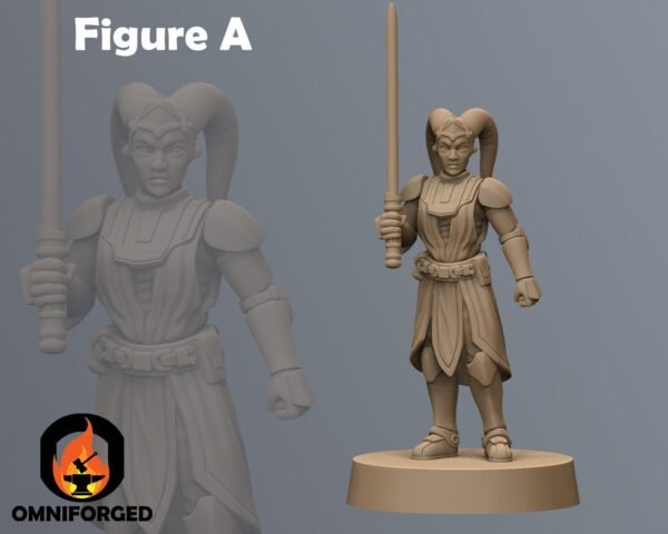 Ladies of the Force | Anvilrage Studios | Legion Scale | 3D Printed Figure